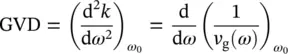 where v gis the group velocity The latter can be written as 32 GVD is - фото 295
