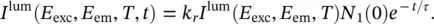 Equation 265defines the timeresolved luminescence which can be - фото 248