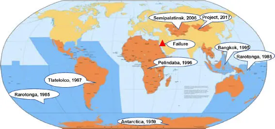 Figure 13 The various regional treaties banning nuclear weapons For a color - фото 4