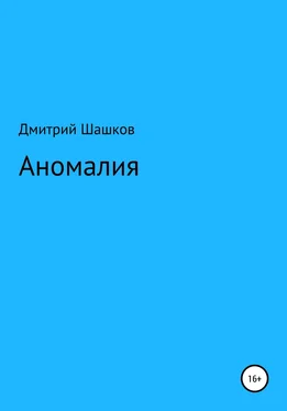 Дмитрий Шашков Аномалия обложка книги