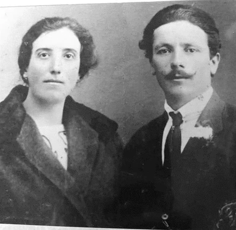 1927 i nonni paterni Francesca e Reantino 1927 li nonni paterni Francesca e - фото 3