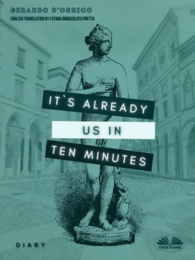 Gerardo D'Orrico It's Already Us In Ten Minutes обложка книги