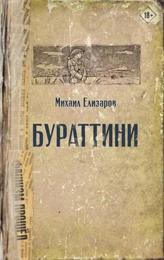 Михаил Елизаров Бураттини обложка книги