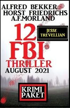 A. F. Morland 12 FBI Thriller August 2021: Krimi Paket обложка книги