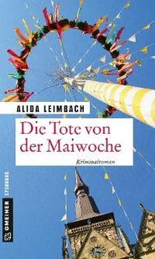 Alida Leimbach Die Tote von der Maiwoche обложка книги