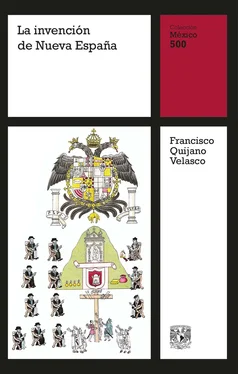 Francisco Quijano Velasco La invención de Nueva España обложка книги