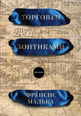 Франсис Малька Торговец зонтиками обложка книги