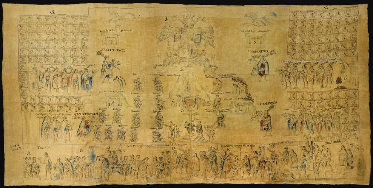 Figura 2 Lienzo de Tlaxcala 1773 fragmento Instituto Nacional de - фото 15