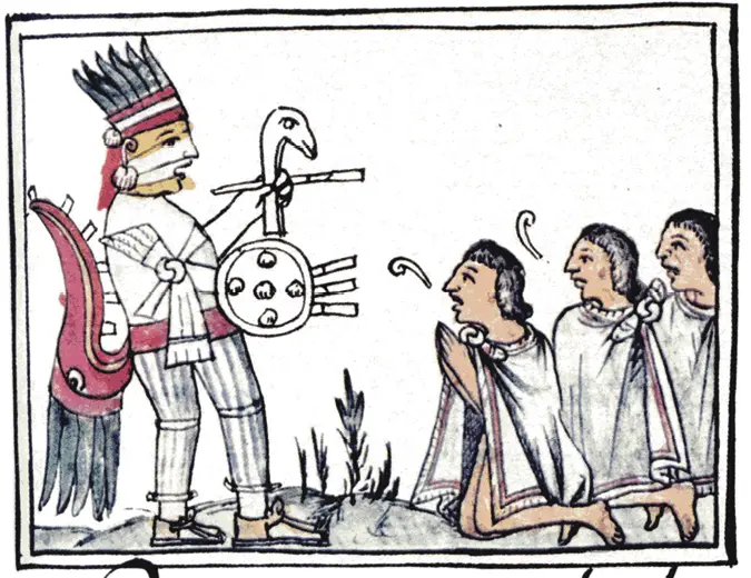 Figura 4 Huitzilopochtli Colibrí Izquierdo era el dios tutelar de los - фото 6