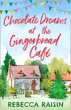 Rebecca Raisin The Gingerbread Café обложка книги