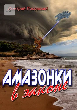 Дмитрий Лисовский Амазонки в законе. Вторая часть трилогии «Амазонки в Космосе» обложка книги