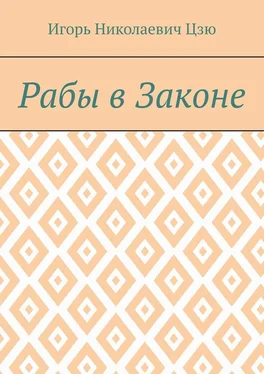 Игорь Цзю Рабы в законе обложка книги