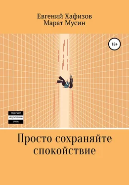 Евгений Хафизов Просто сохраняйте спокойствие обложка книги