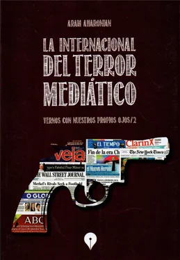 Aram Aharonian La Internacional del terror mediático обложка книги