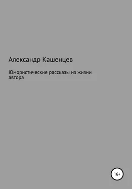 Александр Кашенцев Юмористические рассказы из жизни автора обложка книги