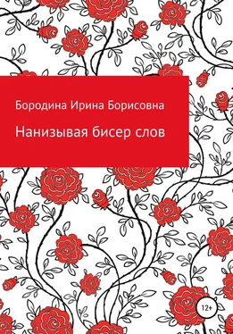 Ирина Бородина Нанизывая бисер слов обложка книги