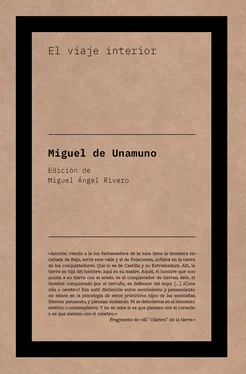 Miguel Unamuno El viaje interior обложка книги