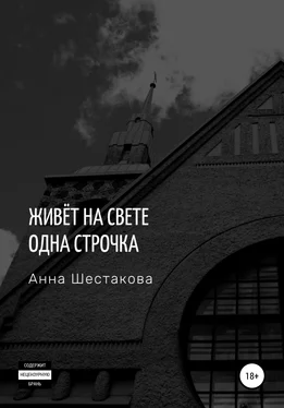 Анна Шестакова Живёт на свете одна строчка обложка книги