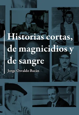 Jorge Osvaldo Bazán Historias cortas de magnicidios y de sangre обложка книги
