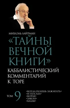 Михаэль Лайтман Тайны Вечной Книги. Том 9. «Когда будешь зажигать», «И послал», «Корах», «Закон», «Балак» обложка книги