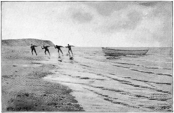 Landing on Yalmal By Otto Sinding from a Photograph An hour and a half - фото 16