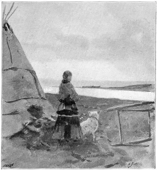 Evening scene at Khabarova By Otto Sinding from a Photograph There was not - фото 14