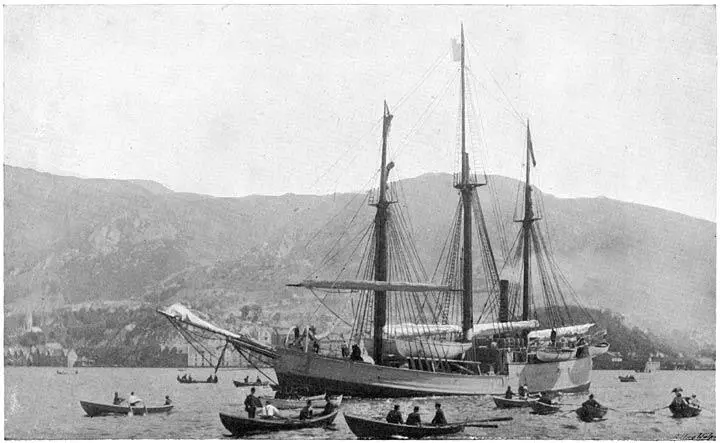 The Fram leaving Bergen From a photograph It was a wondrous evening The - фото 8