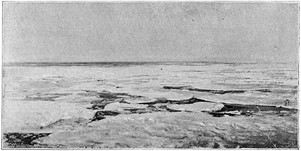 The ice into which the Fram was frozen September 25 1893 From a - фото 36
