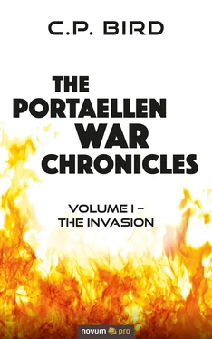 C.P. Bird The Portaellen War Chronicles обложка книги