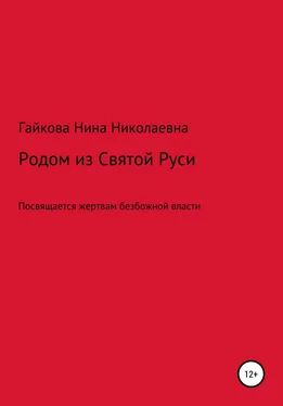 Нина Гайкова Родом из Святой Руси обложка книги