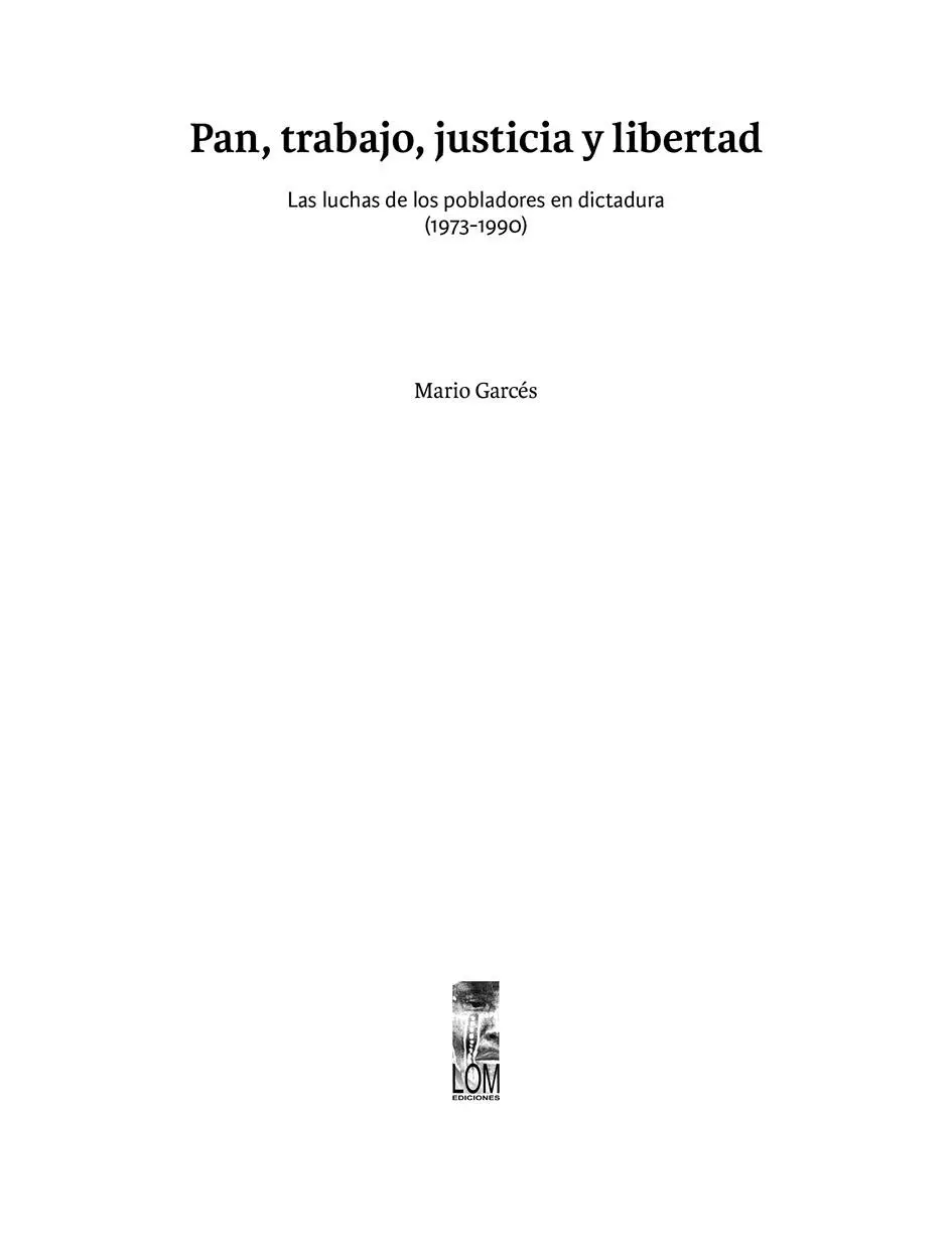 LOM edicionesPrimera edición diciembre 2019 Impreso en 1000 ejemplares ISBN - фото 2