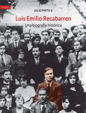 Julio Alejandro Pinto Vallejos Luis Emilio Recabarren обложка книги