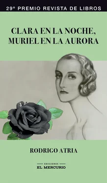 Rodrigo Atria Clara en la noche, Muriel en la aurora обложка книги