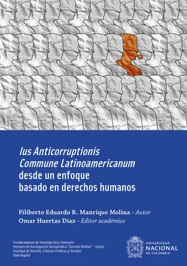 Filiberto Eduardo R. Manrique Molina Ius Anticorruptionis Commune Latinoamericanum desde un enfoque basado en derechos humanos обложка книги