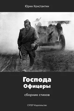 Константин Юрин Господа Офицеры обложка книги