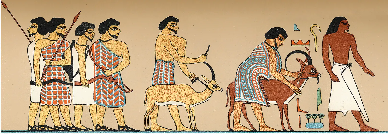 FIGURE 11 Ancient visitors to Egypt from the East Canaanites On the far - фото 9