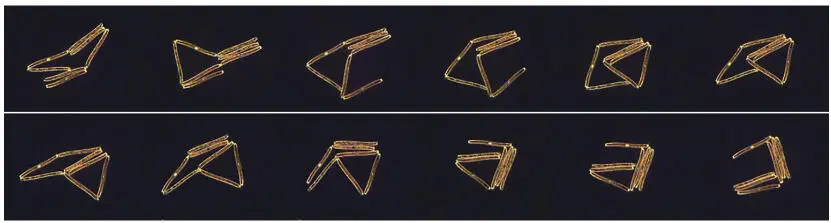 Figure 130 Image sequence showing the temporal development of seven connected - фото 34