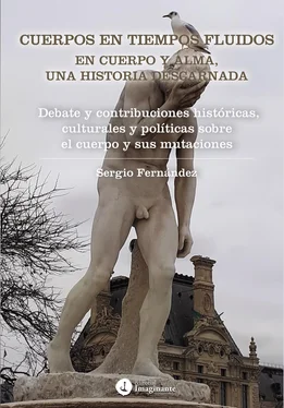 Sergio Fernández Cuerpos en tiempos fluidos en cuerpo y alma: Una historia descarnada обложка книги
