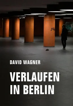 David Wagner Verlaufen in Berlin обложка книги