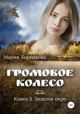Мария Борнякова Громовое колесо. Золотое перо обложка книги