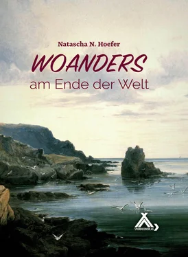 Natascha N. Hoefer Woanders am Ende der Welt обложка книги