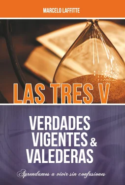 Marcelo Laffitte Las tres V: Verdades Vigentes y Valederas обложка книги