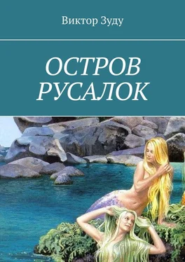 Виктор Зуду Остров русалок обложка книги