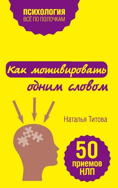 Наталья Титова Как мотивировать одним словом. 50 приемов НЛП обложка книги
