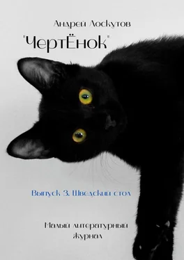 Андрей Лоскутов ЧертЁнок. Выпуск 3. Шведский стол обложка книги