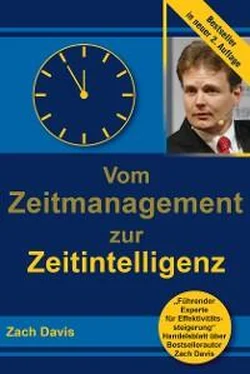 Zach Davis Vom Zeitmanagement zur Zeitintelligenz обложка книги