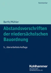 Wolff-Dietrich Barth - Abstandsvorschriften der niedersächsischen Bauordnung