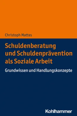 Christoph Mattes Schuldenberatung und Schuldenprävention als Soziale Arbeit обложка книги