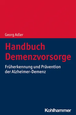 Georg Adler Handbuch Demenzvorsorge обложка книги