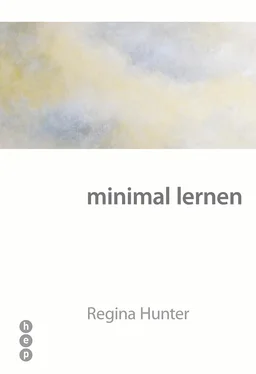 Regina Hunter minimal lernen обложка книги